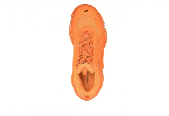 Look Stylish in the Women's Balenciaga Triple S - Orange!