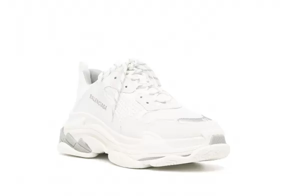 Men's Balenciaga Triple S - Shop White Panelled Design Now!