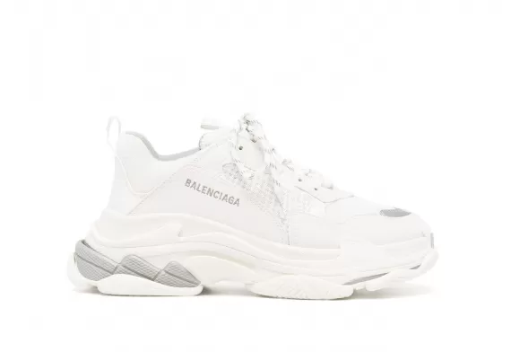 Shop Balenciaga Triple S White Panelled Design for Women Now!