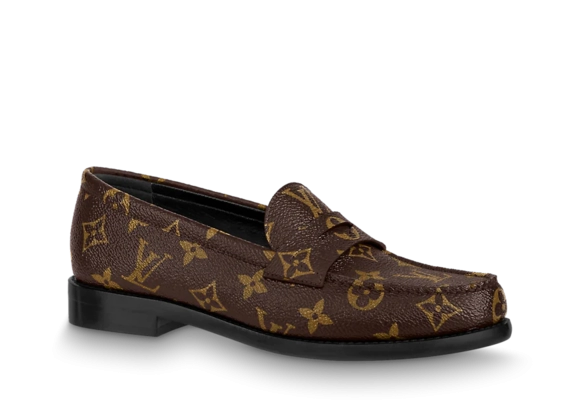 Shop Louis Vuitton's Women's Chess Flat Loafer