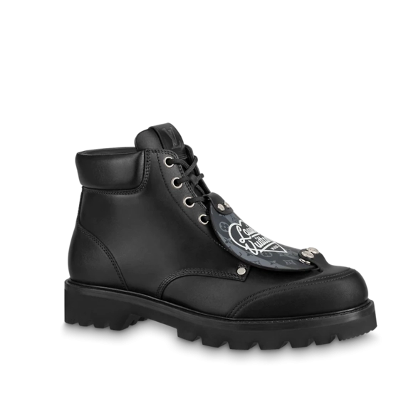 Shop Louis Vuitton Oberkampf ankle boot for men's - the perfect addition to your wardrobe!