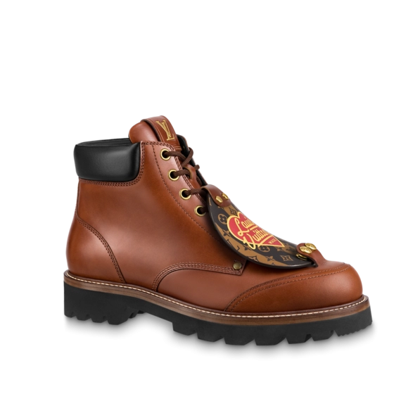 Louis Vuitton Oberkampf ankle boot for men's - Shop Now and Save with Discount!