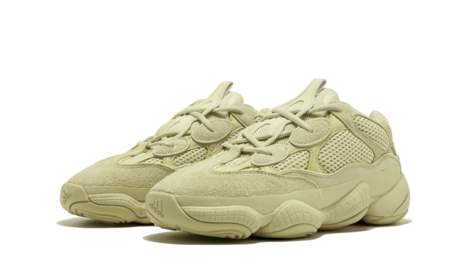 Get Discounted Men's Yeezy 500 - Yellow Super Moon Sumoye Now