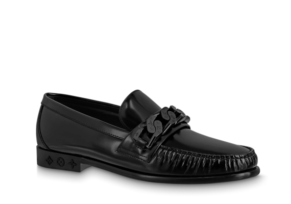 Shop Louis Vuitton Men's Loafer Black at Discount Prices