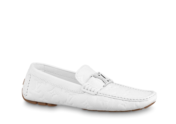 Shop Louis Vuitton Monte Carlo moccasin White for Men's - On Sale Now!