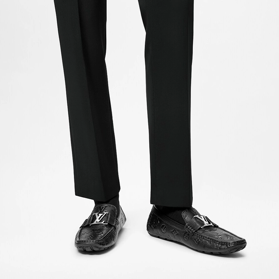 Buy Louis Vuitton Monte Carlo Men's Moccasin in Black