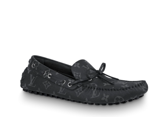 Shop Louis Vuitton ARIZONA MOCASSIN Eclipse black men's sale!