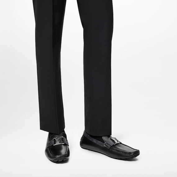 Stylish Luxury Men's Shoes - Louis Vuitton Monte Carlo Moccasin Black