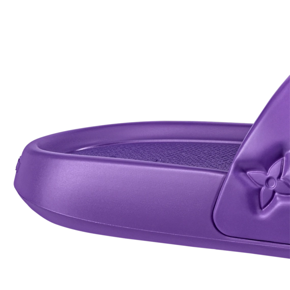 Buy the Stylish Louis Vuitton Waterfront Mule Purple for Men's