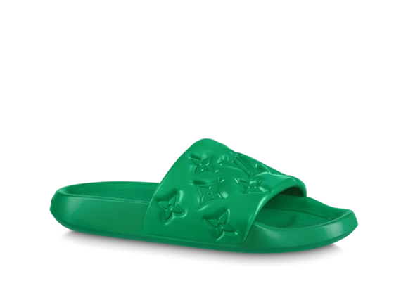 Buy Discounted Louis Vuitton Waterfront Mule Green for Men's