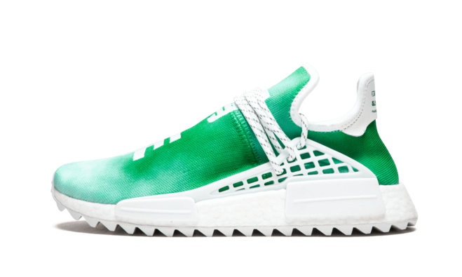 Buy Discount Pharrell Williams NMD Human Race Holi MC - Youth Green Women's