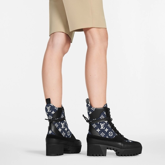 Women's Footwear - Get the Louis Vuitton Laureate Platform Desert Boot Today!