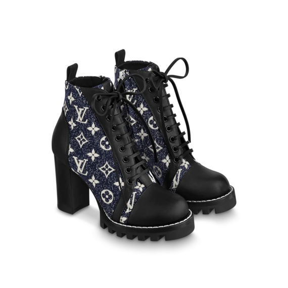 Women's Fashion - Louis Vuitton Star Trail Ankle Boot 8Cm