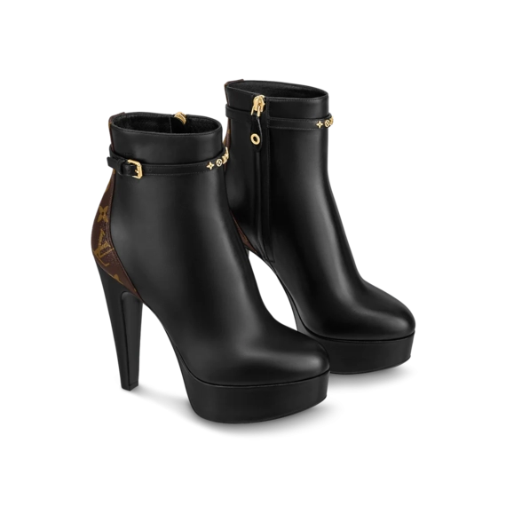 Women's Louis Vuitton Afterglow Platform Ankle Boot - A Must-Have