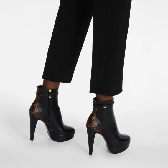 Shop the Latest Women's Louis Vuitton Afterglow Platform Ankle Boot