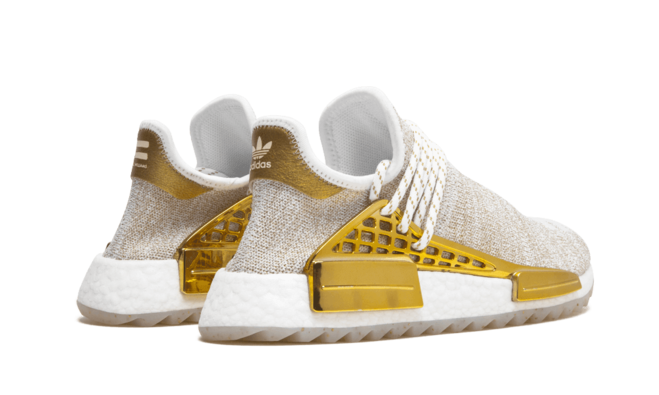 Men's Pharrell Williams NMD Human Race Holi MC Gold Happy - China Exclusive: Buy Today!