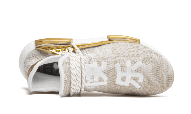 Women's Pharrell Williams NMD Human Race Holi MC Gold Happy - China Exclusive: Shop Now