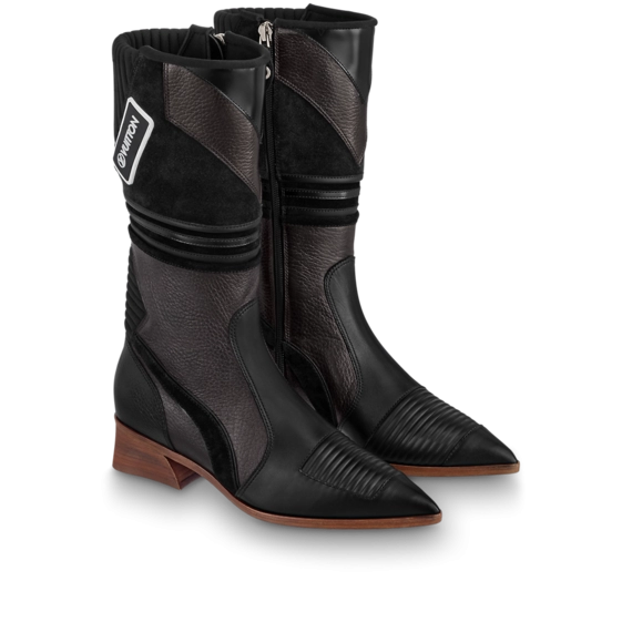 Women's Designer Boots - Louis Vuitton Flags High Boot On Sale Now!