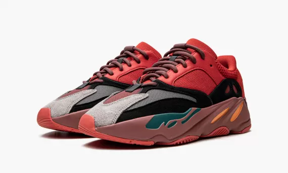 Women's Yeezy Boost 700 - Hi-Res Red with Discount - Shop Now!