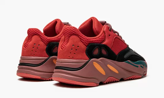 Women's Yeezy Boost 700 - Hi-Res Red with Discount from Shop