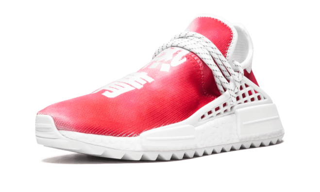 Latest Styles of Pharrell Williams NMD Human Race Holi MC Red Passion - Buy Now!