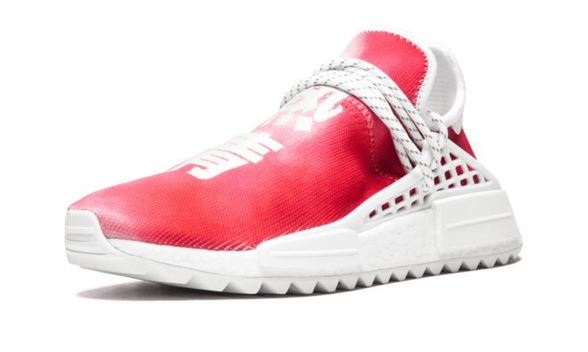 Stylish Women's Pharrell Williams NMD Human Race Holi MC Red Passion - Shop Now!