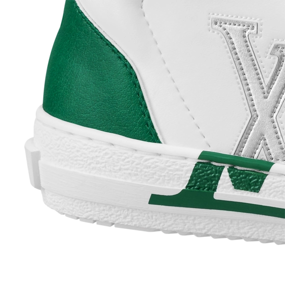 Women's Designer Sneaker Boot Green - Louis Vuitton Charlie - Get Discount!