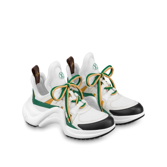 Buy Women's LV Archlight Sneaker in White & Green