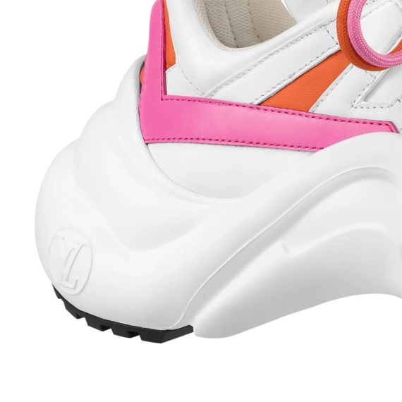 Shop Women's LV Archlight Sneaker Pink / White Now