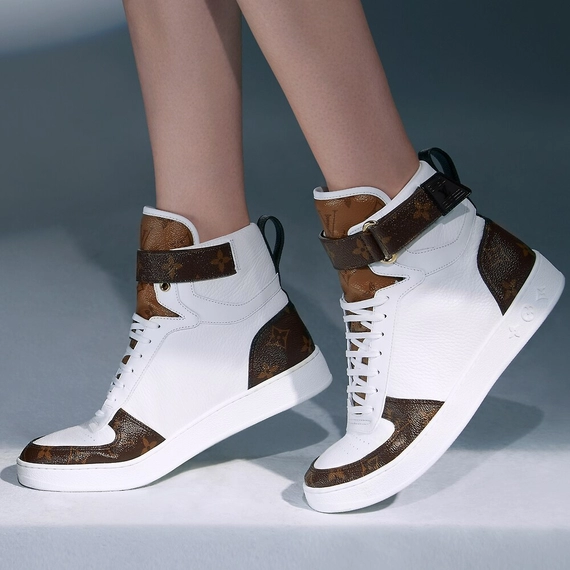 Buy the Trendy Louis Vuitton Boombox Sneaker Boot for Women