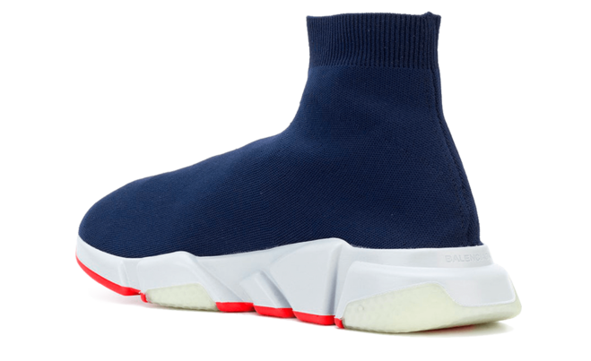 Women's Balenciaga Speed Runner Mid / Navy Shoes - Get Yours Now!