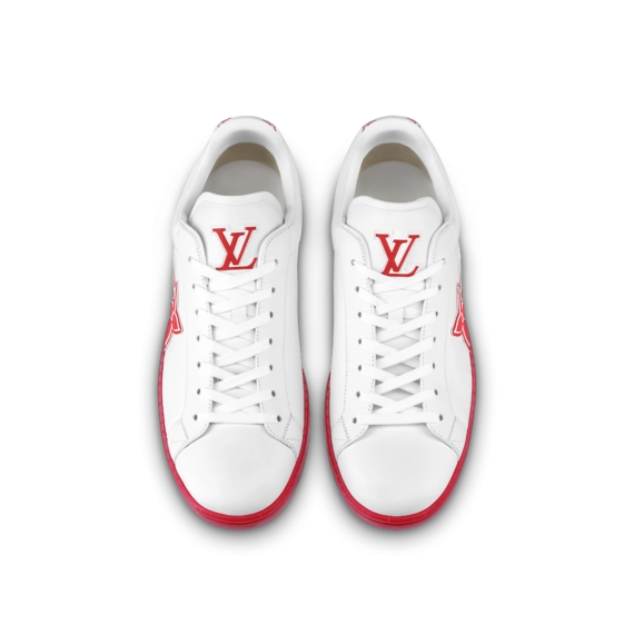 Men's fashion statement: Louis Vuitton Luxembourg Samothrace sneaker.