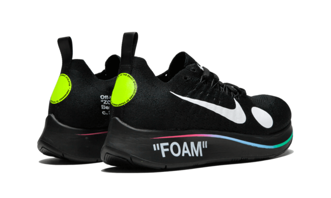 Look Sharp in Nike x Off-White Zoom Fly Mercurial Flyknit Black for Men