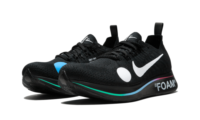 Shop the Stylish Nike x Off-White Zoom Fly Mercurial Flyknit Black for Men