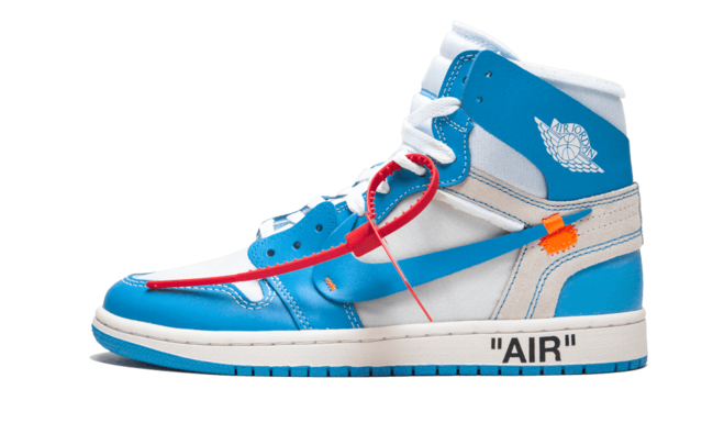Air Jordan 1 x Off-White NRG Powder Blue - Men's Shoes - Get Discount Now!