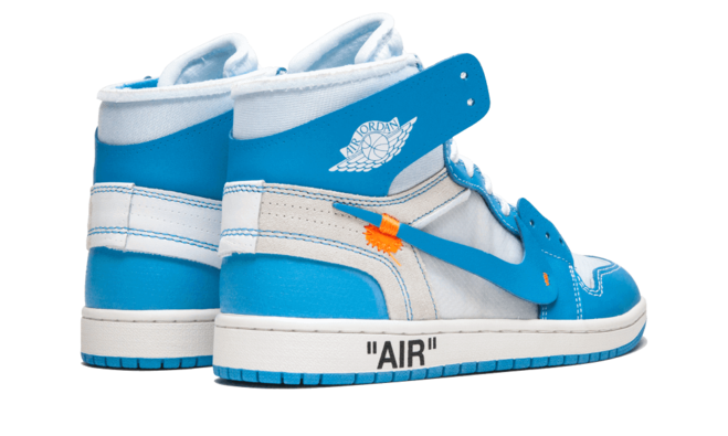 Women's Air Jordan 1 x Off-White NRG Powder Blue - Get Discount Today!