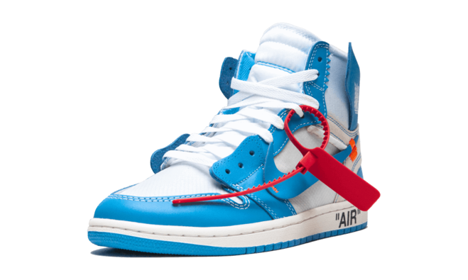 Women's Air Jordan 1 x Off-White NRG Powder Blue - Get Discount Now & Save!