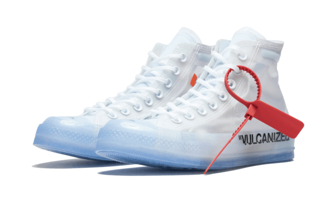 Women's Fashion Must-Have - Converse x Off White Chuck 70 Hi at a Discount!