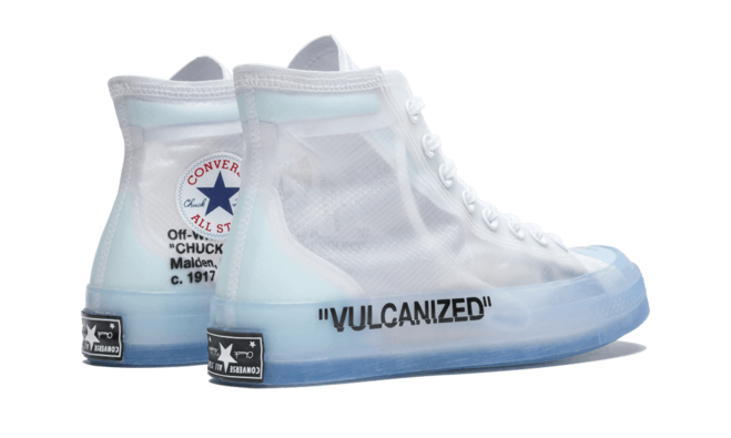 Women's Designer Shoes - Shop Converse x Off White Chuck 70 Hi and Save!