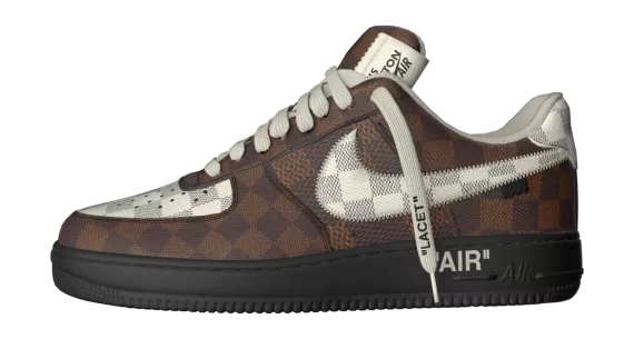 Shop the Louis Vuitton X Air Force 1 Low for Men - Get it on Sale Now!