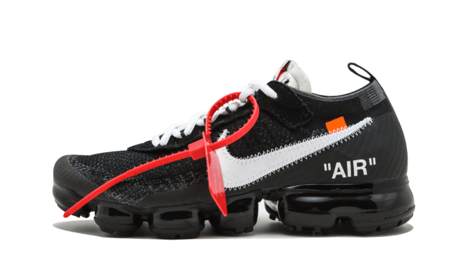 Shop Nike x Off White Air Vapormax FK - BLACK for Women