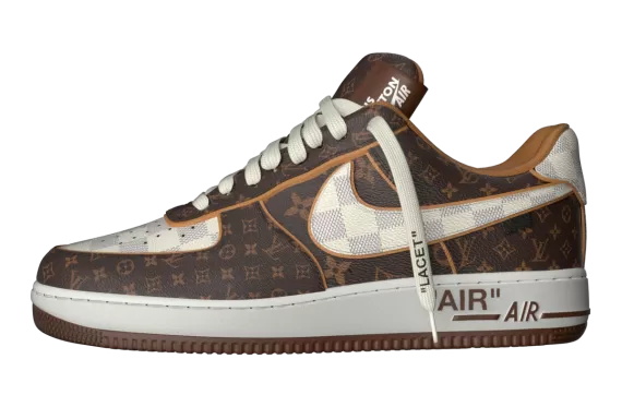Shop the Latest Louis Vuitton X Air Force 1 Low for Men's at Discount Prices!