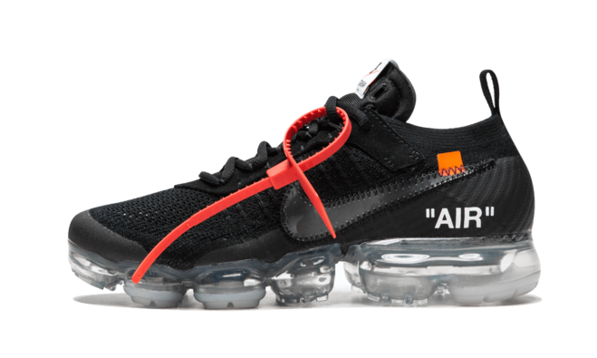 Men's Nike x Off White Air Vapormax FK BLACK/CLEAR - Buy Now at Discount!