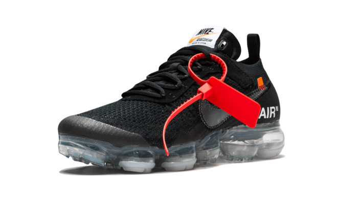 Men's Nike x Off White Air Vapormax FK BLACK/CLEAR - Get it Now at a Discount!