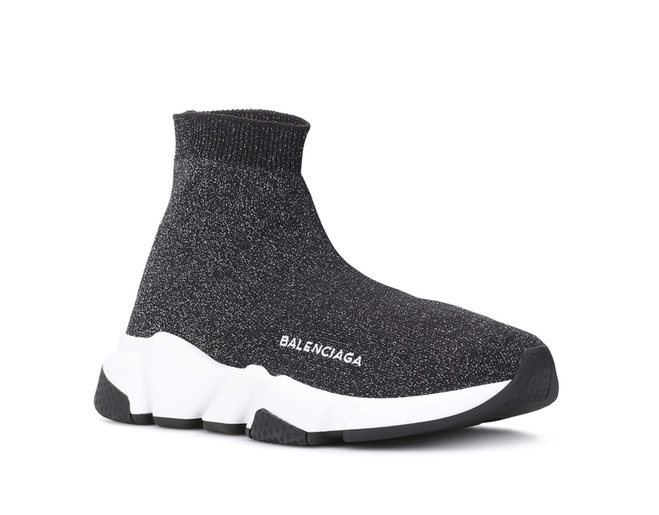 Men's Balenciaga Speed Runner Mid / Gray Shoes - Buy Now!