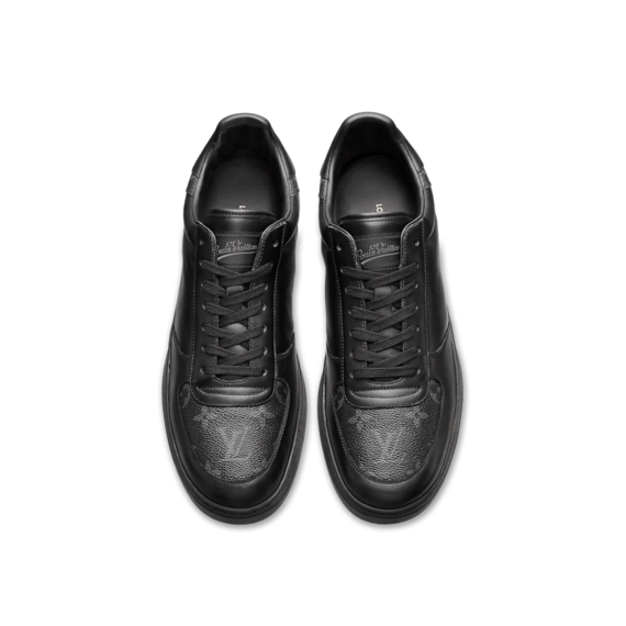 Shop Now for Men's Louis Vuitton RIVOLI SNEAKER Black at a Sale Price!