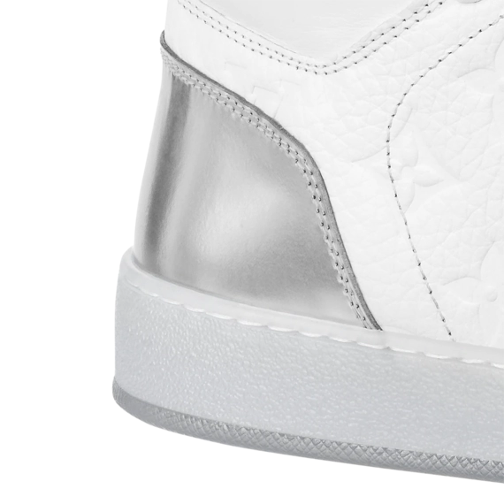 Shop for Men's White Louis Vuitton Rivoli Sneaker Boot Now