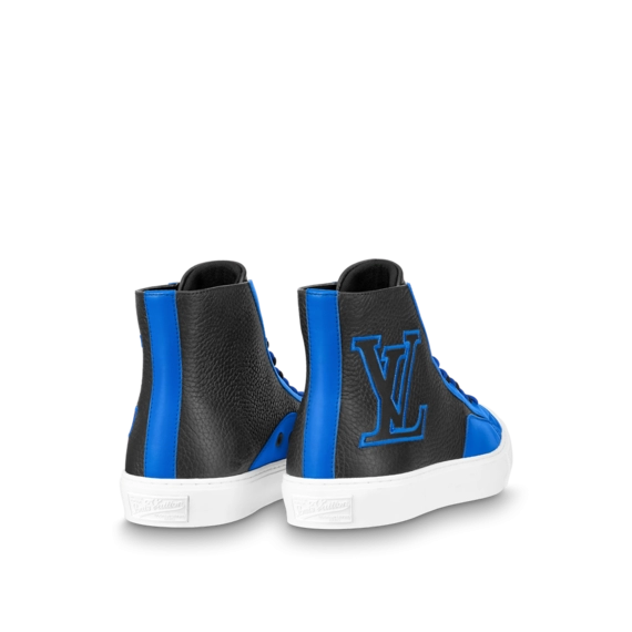 Sale on Men's Louis Vuitton Tattoo Sneaker Boot - Black & Blue Now!