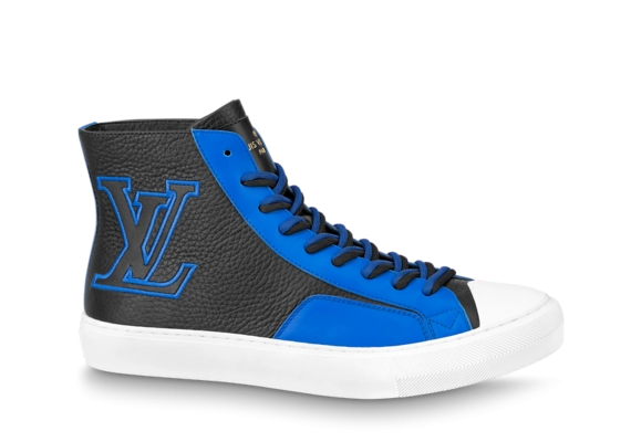 Louis Vuitton Tattoo Sneaker Boot Black / Blue for Men's - Sale & Discount