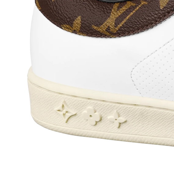 Shop the Latest Men's Louis Vuitton Luxembourg Sneaker White